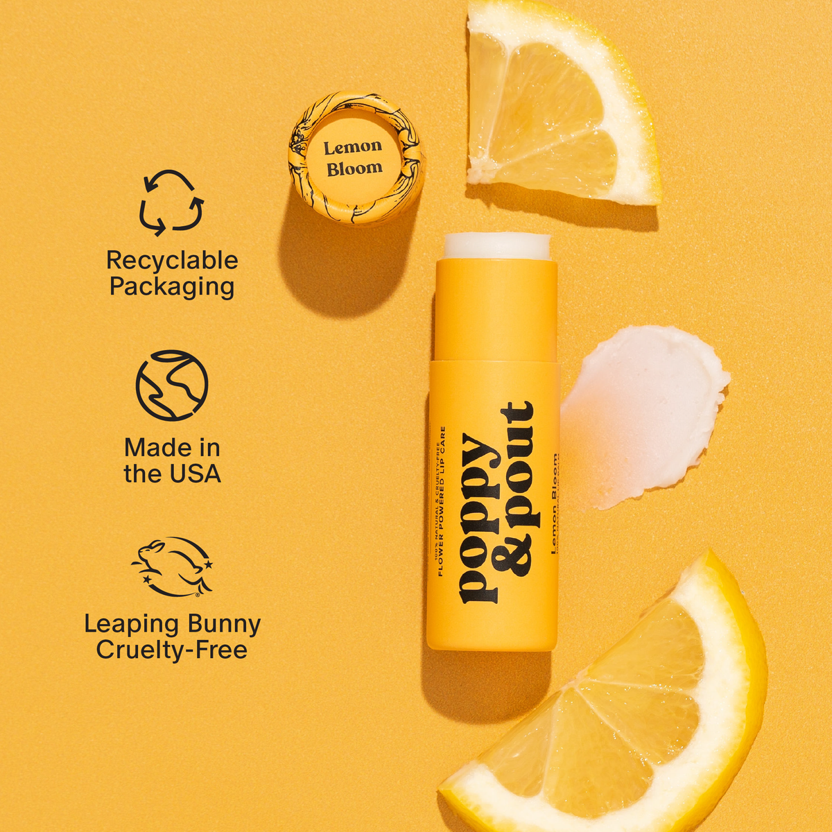 Lip Balm, Lemon Bloom