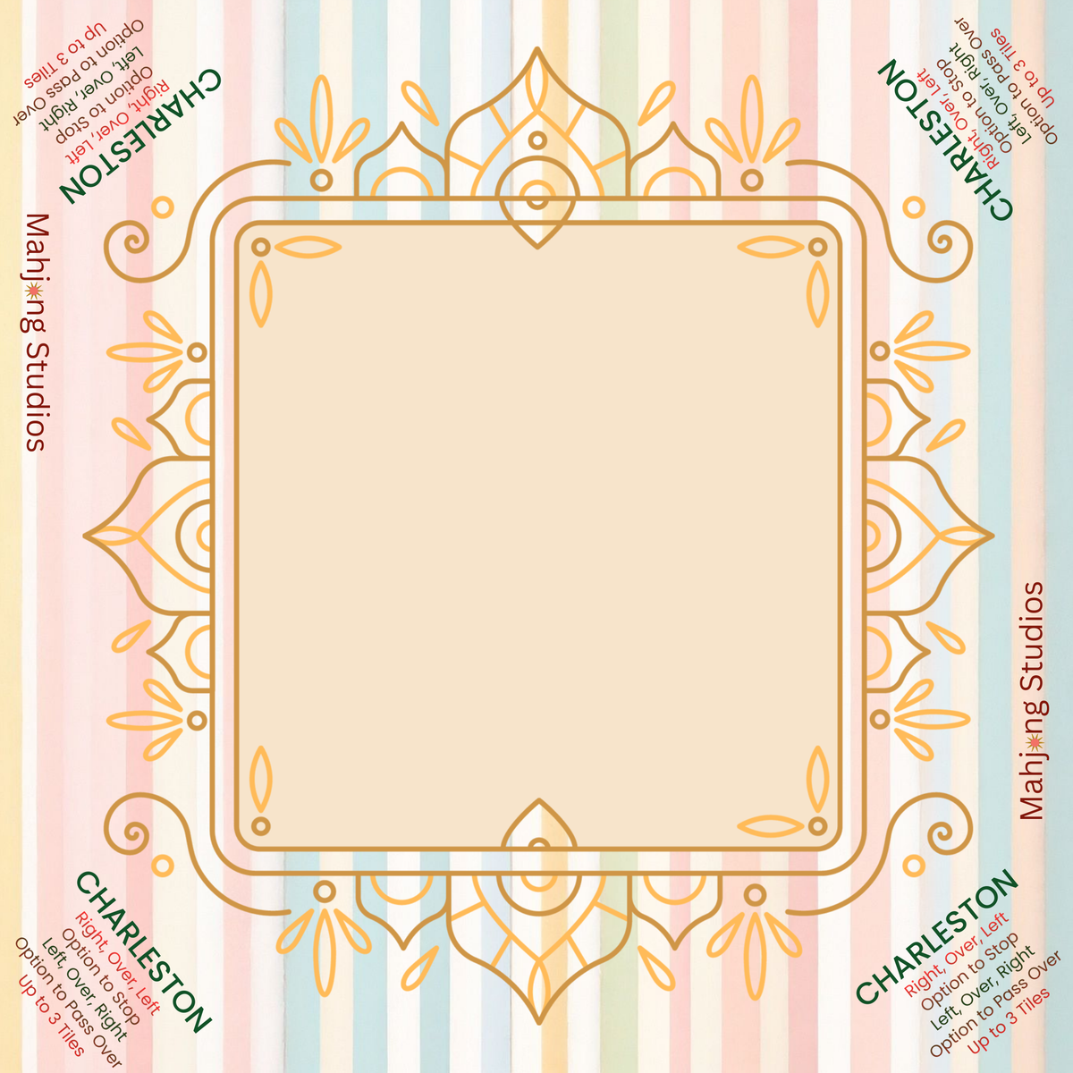 Mahjong Studios β Blush & Bamboo American Mahjong Bundle (166 Tiles)