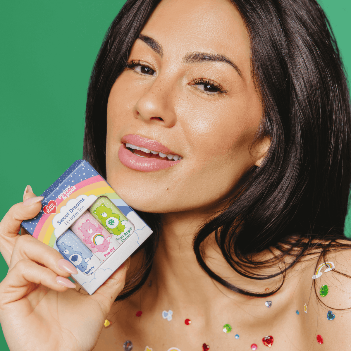 Limited Edition, Lip Balm Trio, Care Bears