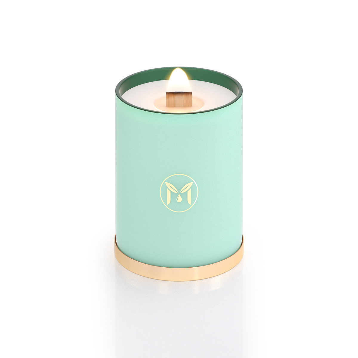 Ocean Breeze 100% Soy Wax Crackling Wood Wick Candle