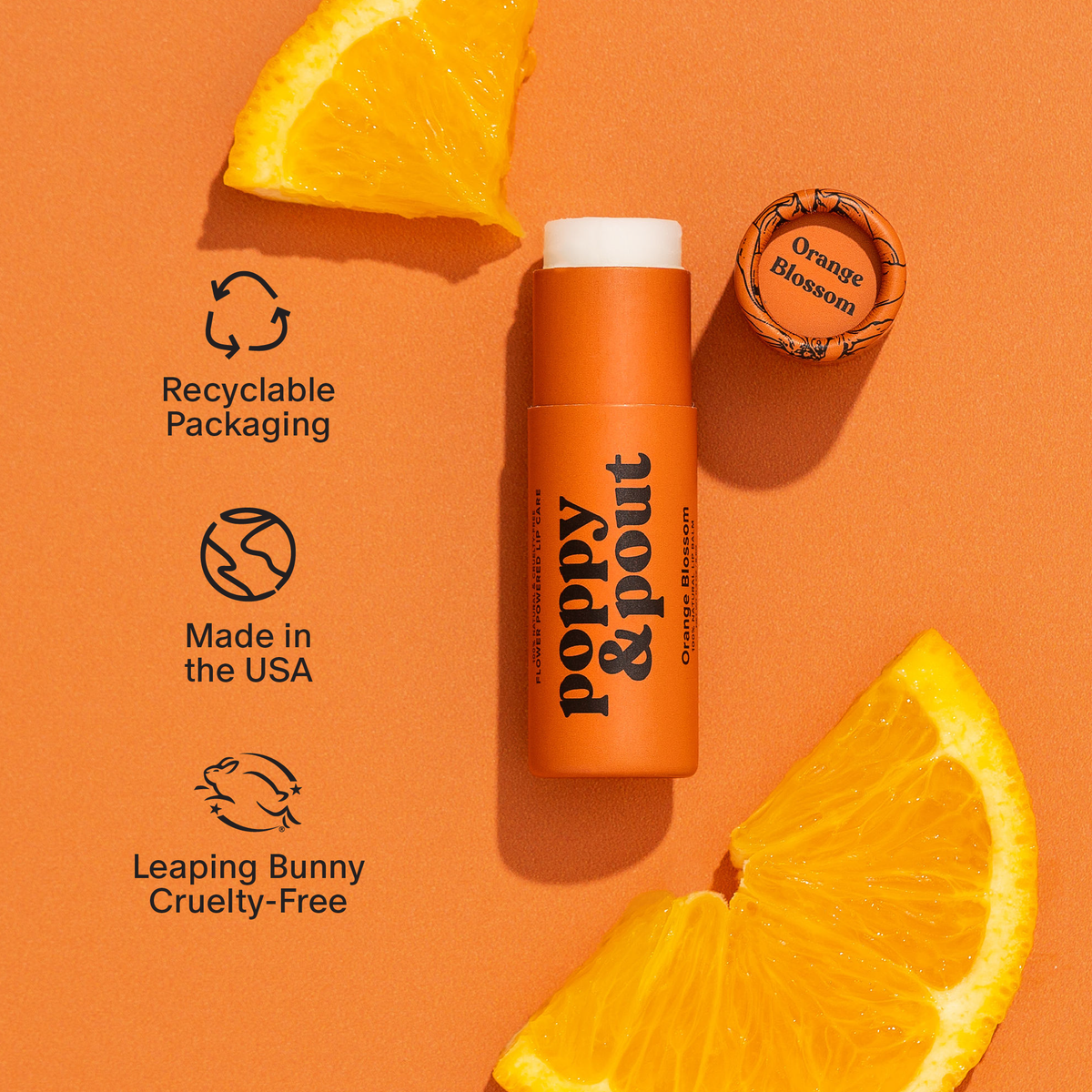 Lip Balm, Orange Blossom