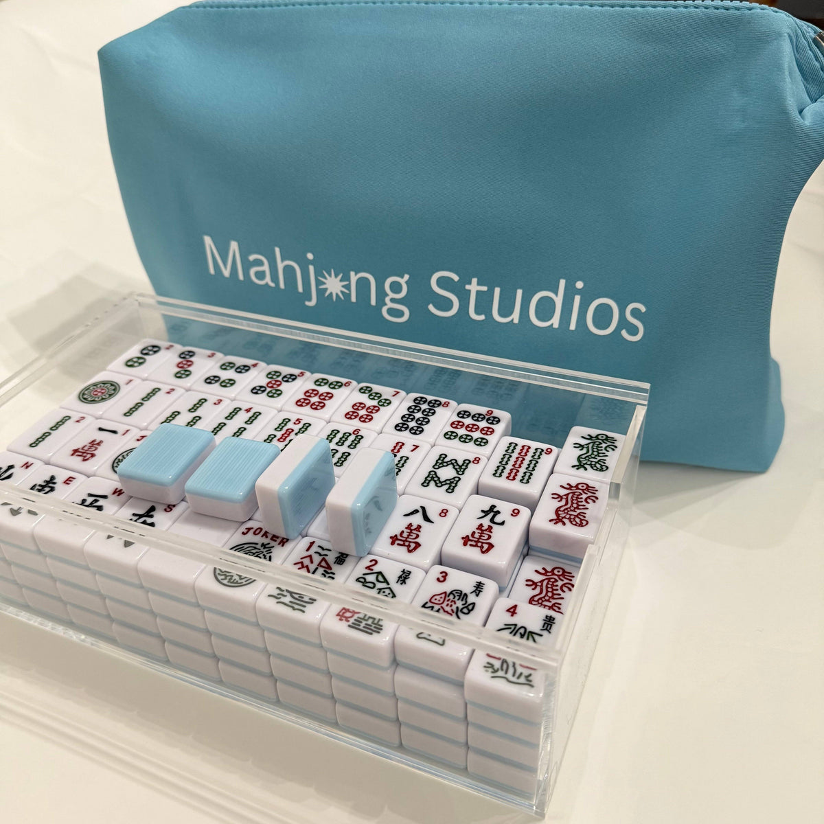 Mahjong Studios β Bamboo Sky American Mahjong Tile Set (166 Tiles)