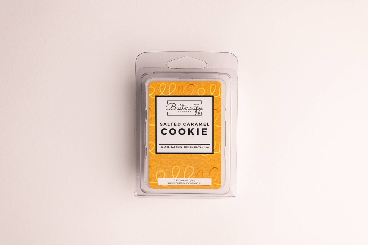 Salted Caramel Cookie Soy Candle and Melts