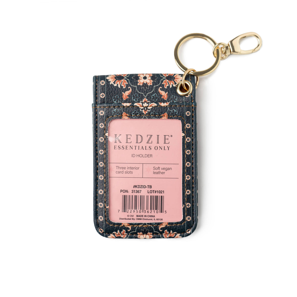 Kedzie Essentials Only ID Holder Keychain Assortment - The Floratory
