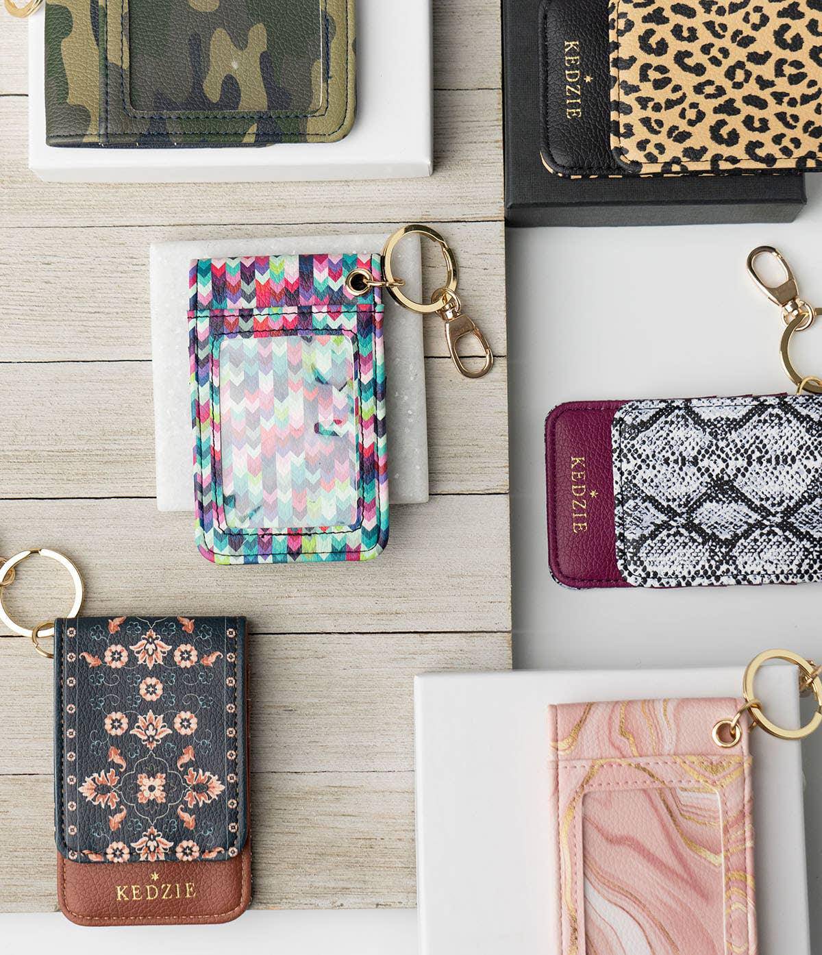 Kedzie Essentials Only ID Holder Keychain Assortment - The Floratory