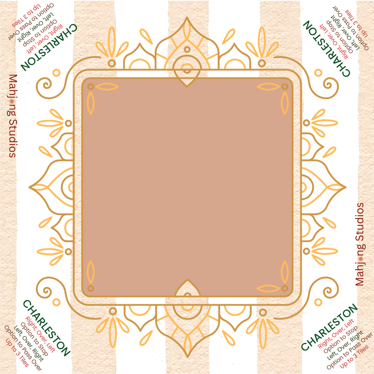 Mahjong Studios – Blush & Bamboo American Mahjong Bundle (166 Tiles)