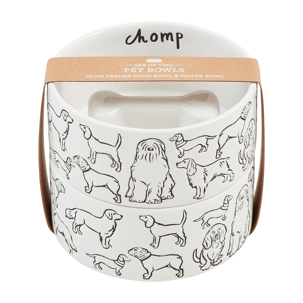 Dog Bowl Set - The Floratory